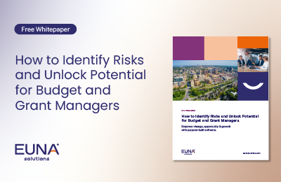 Grants - Identify Risks and Unlock Potential for Butget and Grants Management Whitepaper Cover