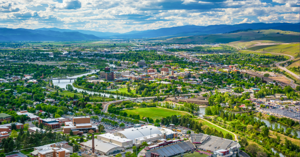 Montana cityscape