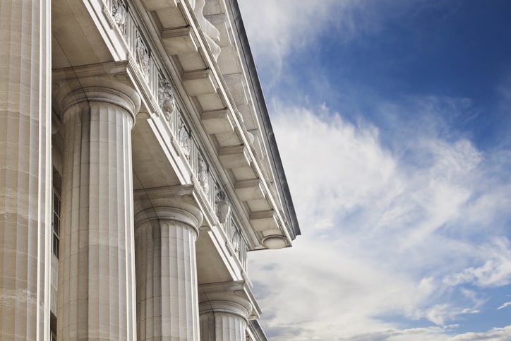Local government building where public sector employees use Euna Payments to stay in PCI Compliance
