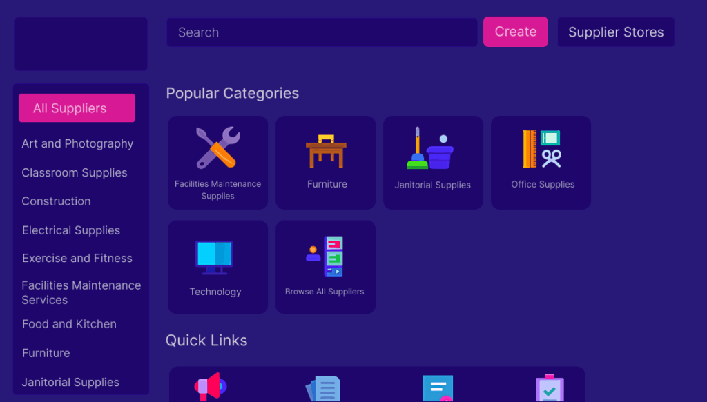 Euna Solutions Procurement Marketplace Image