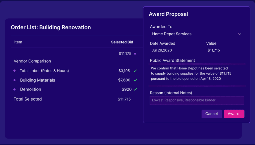 Euna Solutions Procurement Sourcing Image