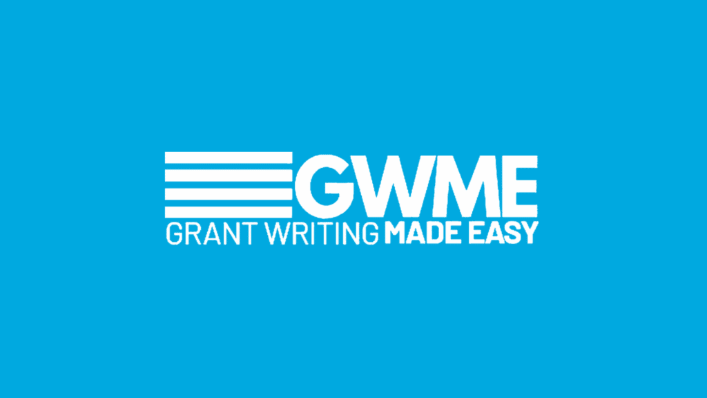 Grant Writing Made Easy Logo on Teal