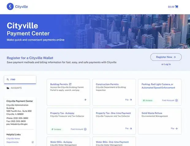PayCenter Screenshot